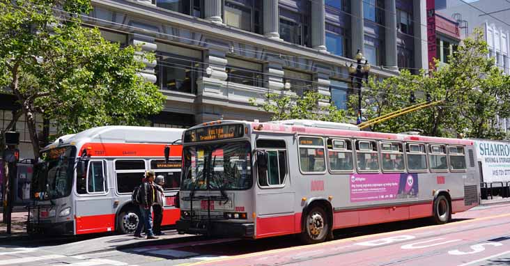 MUNI NFI XT60 7237 & Neoplan AN440A 8106